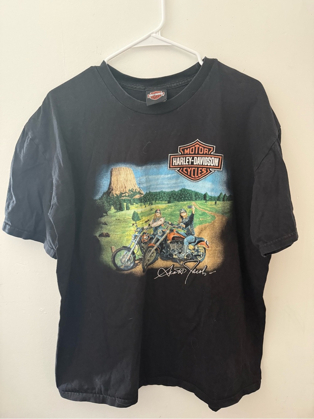 Harley-Davidson limited edition Scott Jacob’s black tee